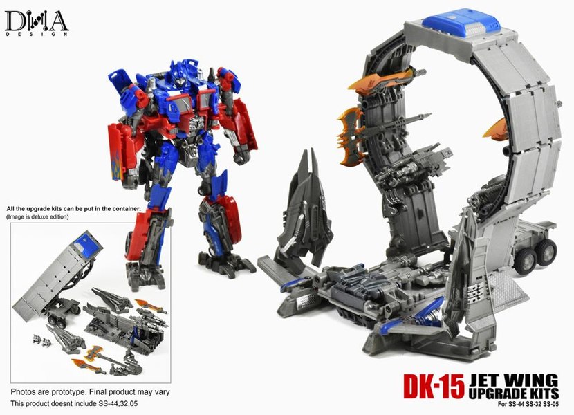 Image Of DNA Design DK 15 Upgrade Kit For Transformers Studio Series Optimus Prime  (10 of 12)